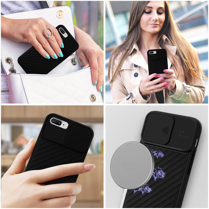Actual product image Cadorabo TPU cover with camera protection (Apple iPhone 7 Plus, Apple iPhone 7s Plus)