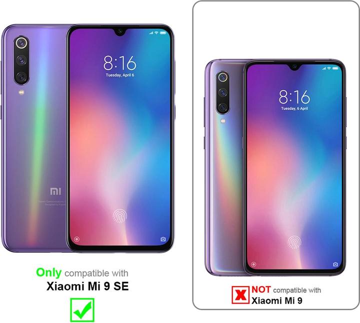 Productafbeelding Cadorabo Glas ter bescherming van het scherm (1 Stuk, Xiaomi Mi 9 SE)