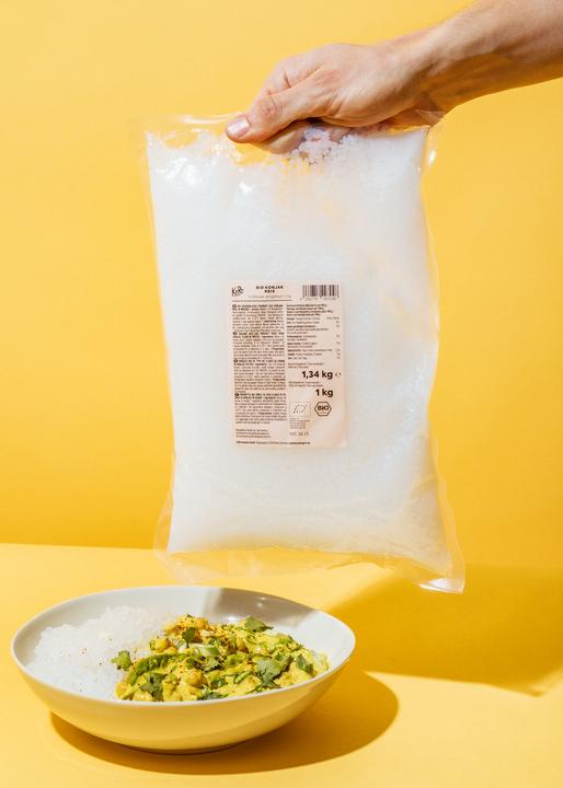 Produktbild KoRo Bio reisähnliches Produkt aus Konjakmehl in Wasser (1000 g)