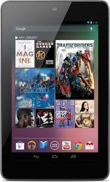 Actual product image ASUS Google nexus 7, 8 GB - WiFi - Black (7", 8 GB)