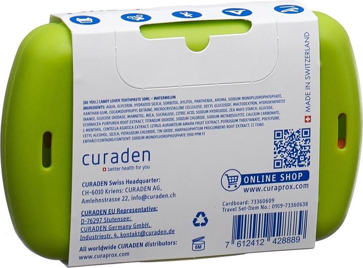 Image du produit Curaprox Travel-Set Présentoir 12 pièces (12 x)