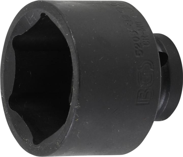 BGS Impact Socket, Hexagon 12.5 mm (1/2") Drive 38 mm (38 mm)