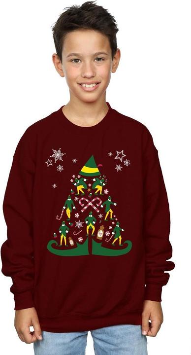Immagine prodotto Elf Christmas Tree Felpa Ragazzi (116)