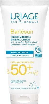 Image du produit Uriage Crème minérale Bariésun (Crème solaire visage, SPF 50, 100 ml)