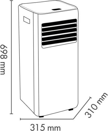 Immagine prodotto Argo Iside (30 m², 10000 BTU/h)