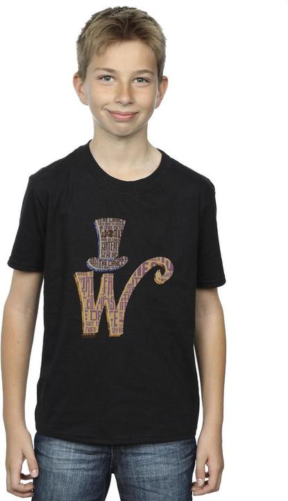 Image du produit Willy Wonka & the Chocolate Factory - T-shirt W LOGO HAT - Garçon (104)