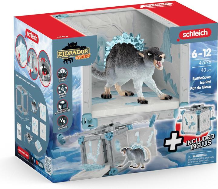 Produktbild Schleich BattleCave Eisratte