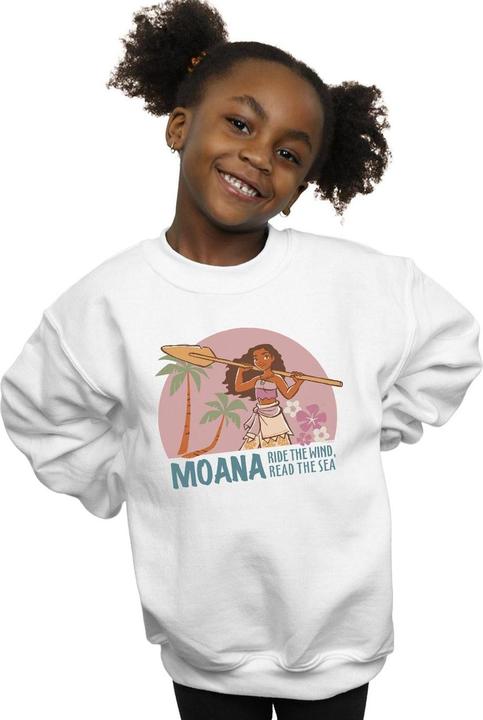 Immagine prodotto Disney Moana Read The Sea Felpa Ragazze (140, 146)