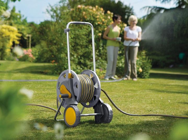 Image du produit Hozelock Chariot à tuyau monté pour tuyau de 90 M (90 m)