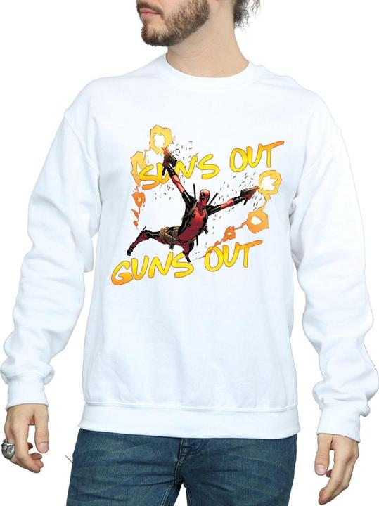 Produktbild Deadpool Sun's Out Guns Out Sweatshirt (L)