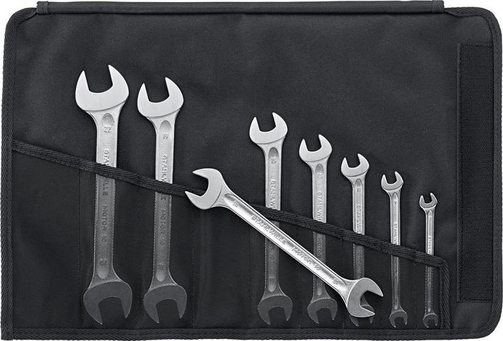 Actual product image Stahlwille Double open-ended spanner set | 10/8