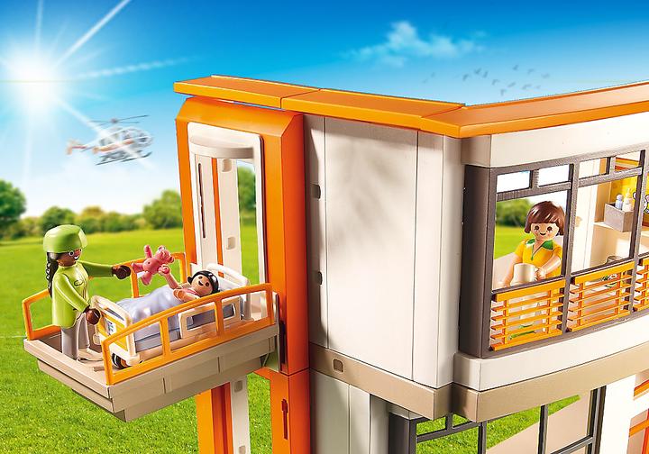 Produktbild Playmobil Kinderklinik mit Einrichtung (6657, Playmobil City Life)
