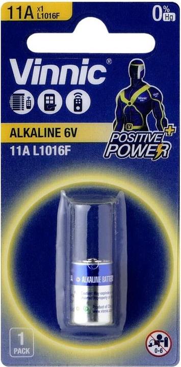Immagine prodotto Vinnic Batteria per telecomando per auto 11A / MN11 / L1016F (1 pz., 11A, 44 mAh)