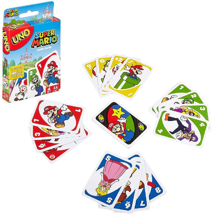 Produktbild Mattel Games UNO Mario Kart (Englisch, Spanisch)