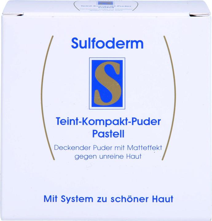 Produktbild Sulfoderm S Teint-Kompakt-Puder pastell, 10 g Puder