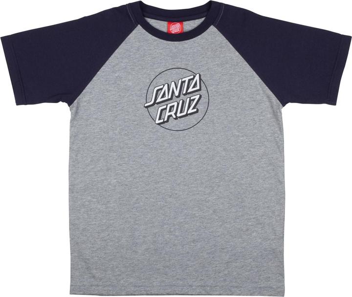 Image du produit Santa Cruz T-shirt raglan à pois Opus pour les jeunes (8, 9, 10)