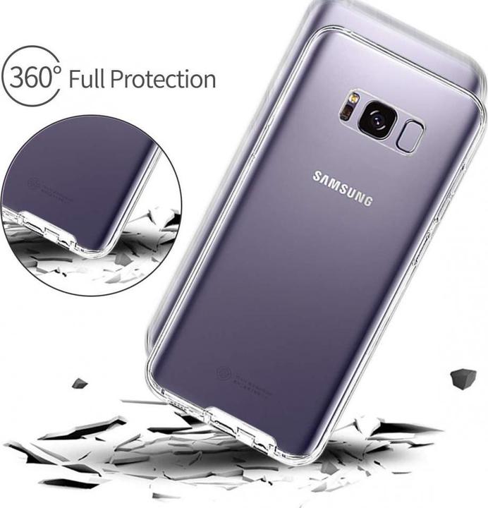 Produktbild Screenguard 360° Screen & Body Protector Samsung Galaxy S8+ Hülle mit Folie (Samsung Galaxy S8+)