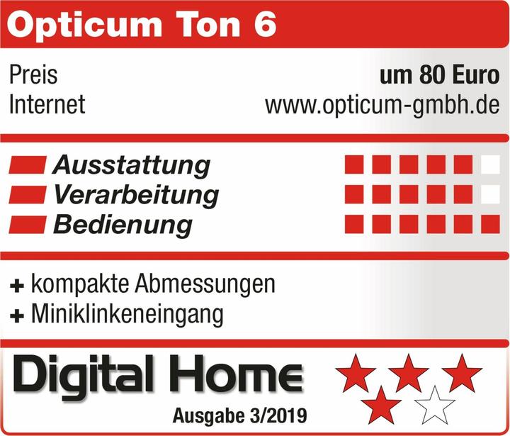 Produktbild Opticum Ton 6 (FM)