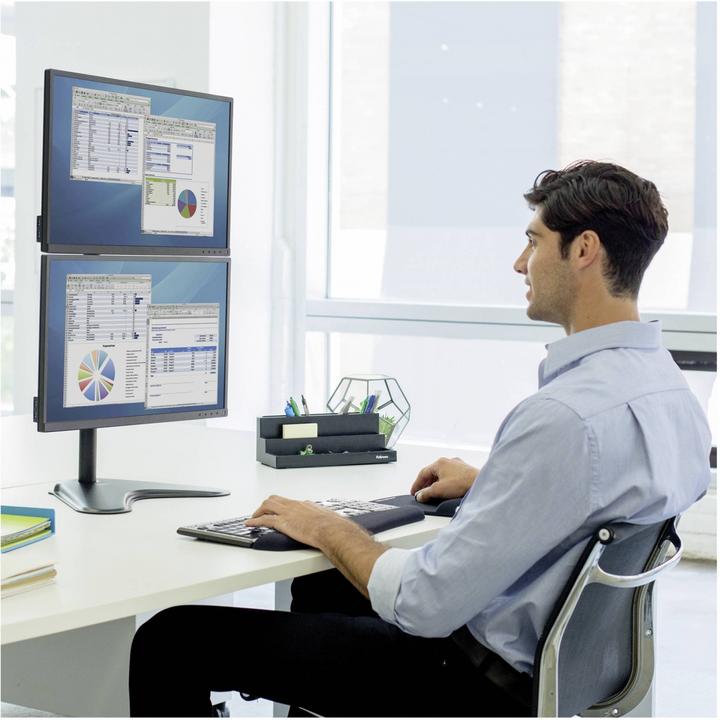Image du produit Fellowes Double bras de moniteur de la série professionnelle (Tables, 32")