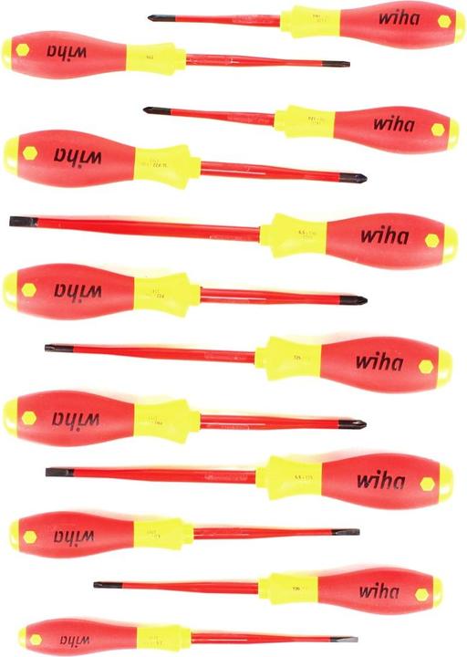 Image du produit Wiha Jeu de tournevis (Vis fendues, Torx (TX), Cruciforme PZ, Recouvrement cruciforme Phillipps (PH))