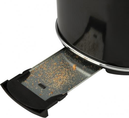 Image du produit Bourgini Grille-pain rétro - Broodrooster - Zwart