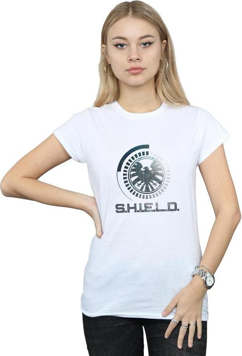 Actual product image Womens/Ladies Agents Of SHIELD Circuits Cotton T-Shirt (L)