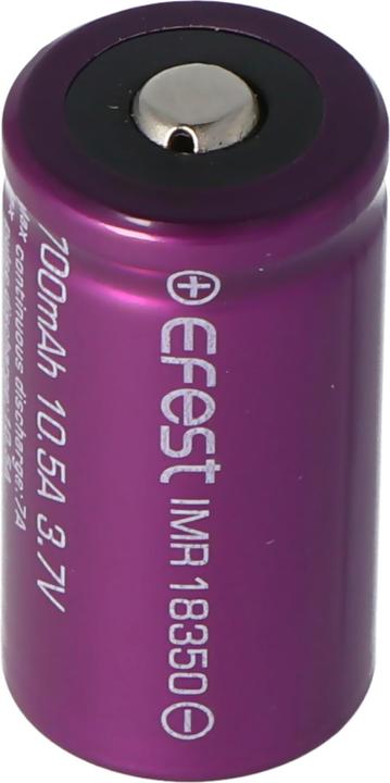 Image du produit Efest IMR18350 (Pluspol erhöht) (1 pcs, 18350, 700 mAh)