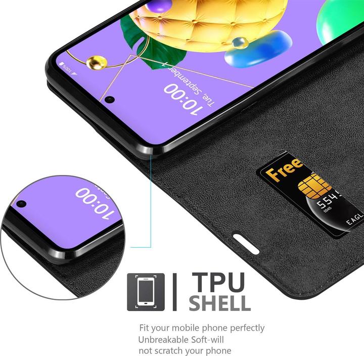 Immagine prodotto Cadorabo Copertina magnetica invisibile del libro (LG K52)