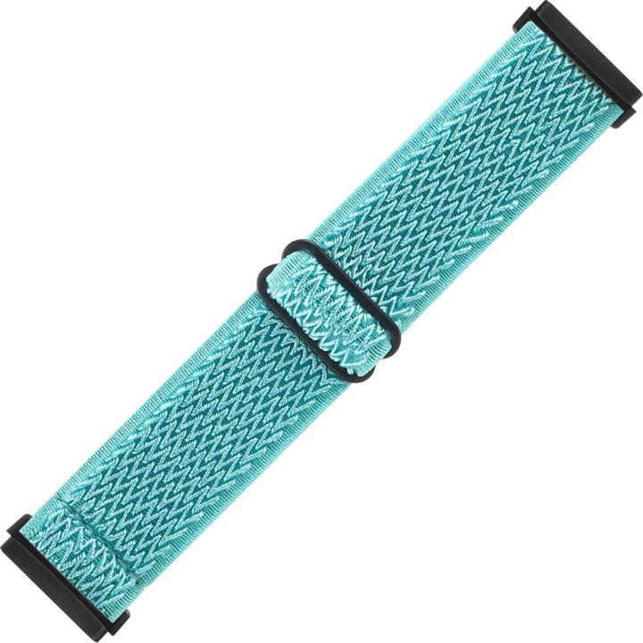 Image du produit Cover-Discount Fitbit Versa 4 / Sense 2 - Bracelet de remplacement en nylon bleu clair (Nylon)