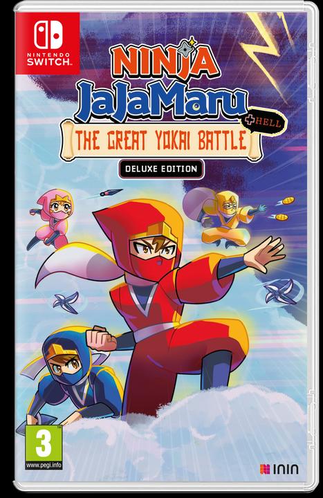 Produktbild ININ Games Ninja JaJaMaru: The Great Yokai Battle + Hell (Deluxe Edition) (Switch, Switch Lite, Switch OLED, EN)