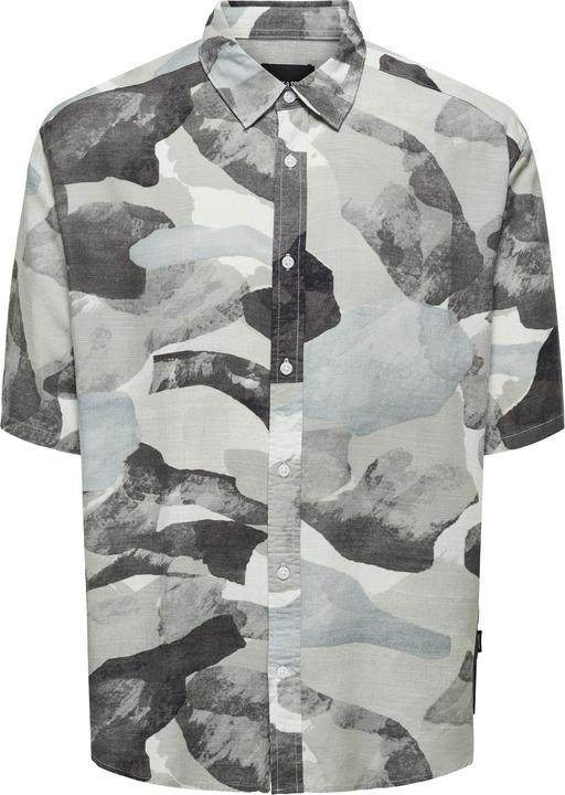 Only & Sons Locker geschnitten Hemdkragen Hemd Hemd