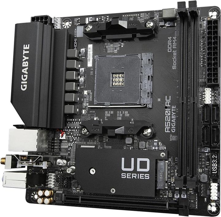 Gigabyte MB A520I (AM4, AMD A520, Mini-ITX)