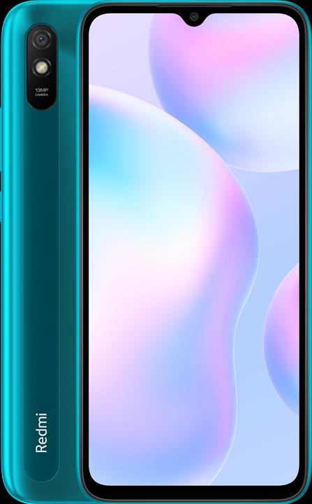 Xiaomi Redmi 9A (32 GB, Peacock Green, 6.53", Hybrid Dual SIM, 13 Mpx, 4G)