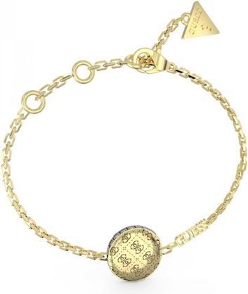Guess 4G Rising Fashion Gold Plated Bracelet JUBB04264JWYG - Length: 18.5 cm (14.60 cm, Edelstahl)