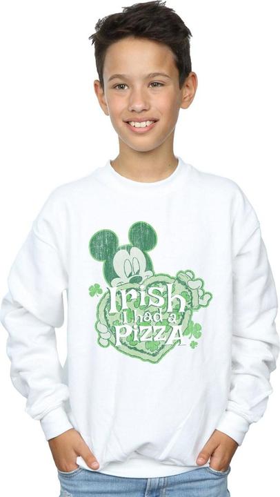 Immagine prodotto Disney Mickey Mouse Shamrock Pizza Felpa Ragazzi (140, 146)