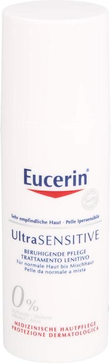 Image du produit Eucerin UltraSENSITIVE Soin apaisant pour peaux normales à mixtes (50 ml, Crème 24h)