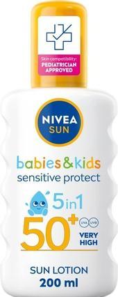 Actual product image NIVEA Intense sun lotion SPF 20 Sun (Protect & Bronze Sun Lotion) 200 ml (Sun spray, SPF 50+, 200 ml)