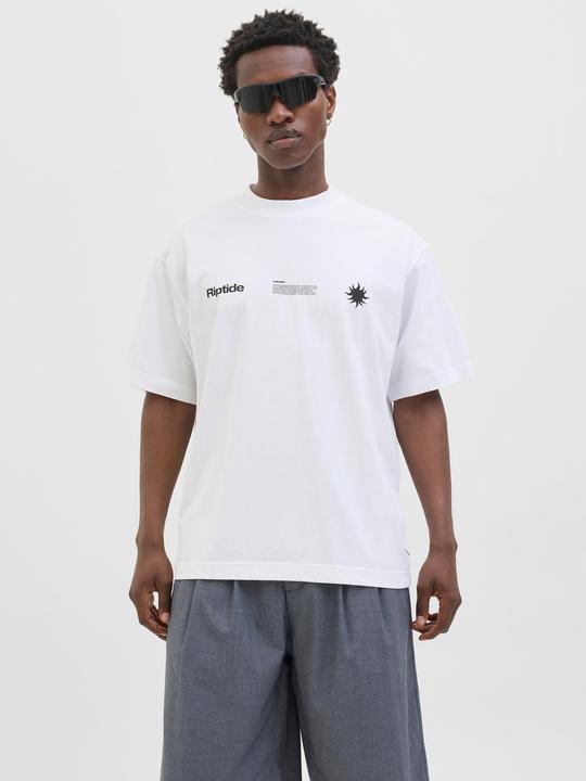 Actual product image Jack & Jones Gedruckt Rundhalsausschnitt T-shirt T-shirt (S)