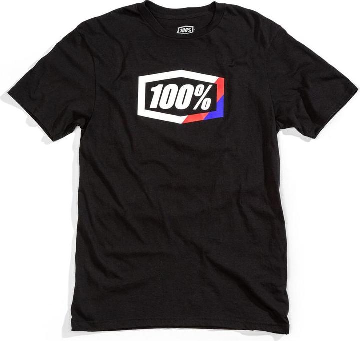 Immagine prodotto 100% Maglietta R-core da uomo, nera, XL (XL)