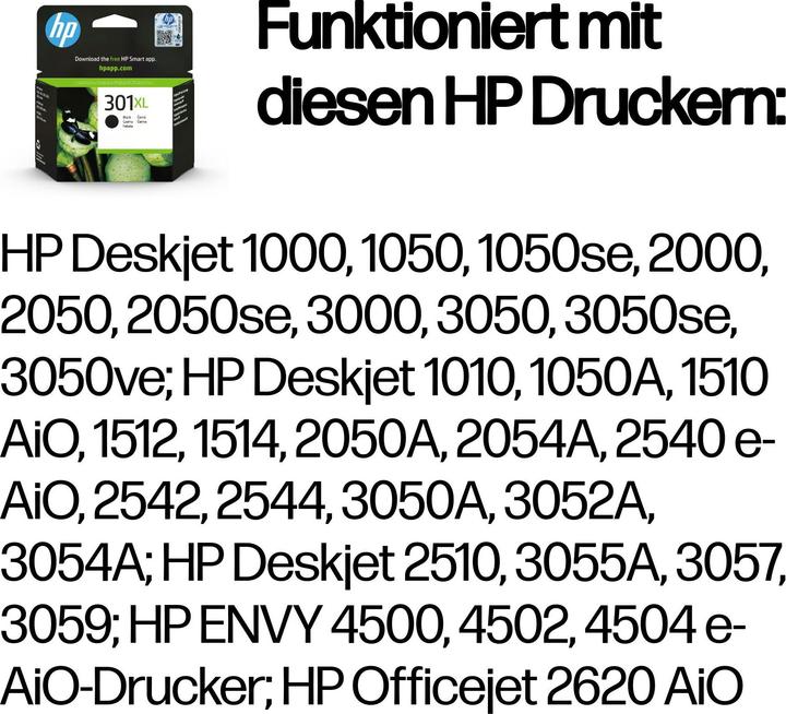 Actual product image HP 301xl (FC)