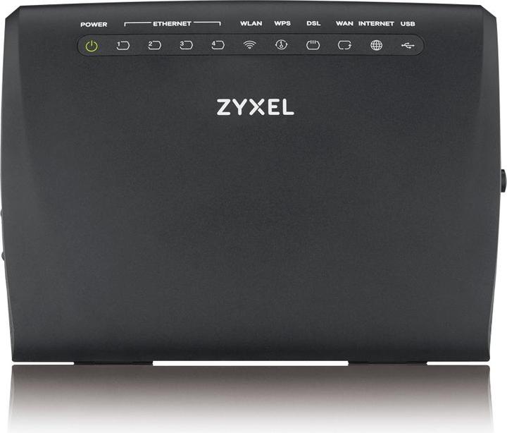 Actual product image Zyxel VMG3312-T20A wireless router Gigabit Ethernet Single-band () White