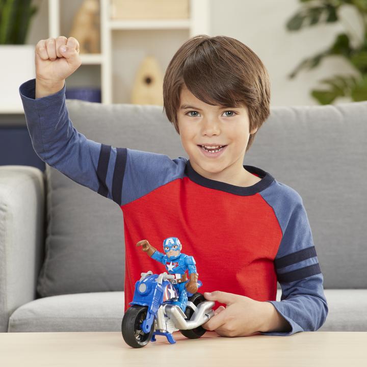 Produktbild Hasbro Spielfigur und Motorrad Set