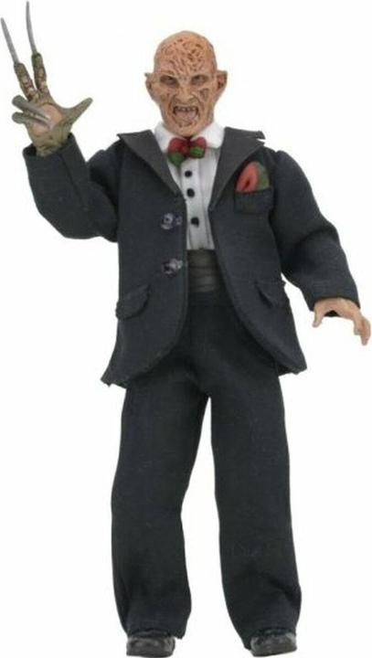 Actual product image Neca A Nightmare on Elm Street: Tuxedo Freddy 8 inch Clothed Action Figure
