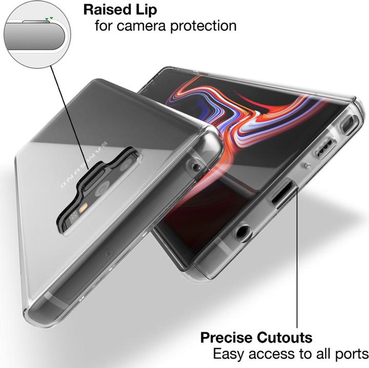 Immagine prodotto Nalia Custodia per cellulare a 360 gradi (Samsung Galaxy Note 9)