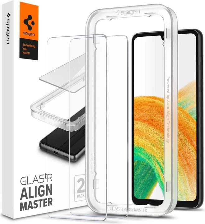Image du produit Spigen ALign Master verre tR (pack de 2) (2 pièce(s), Samsung Galaxy A33 5G)