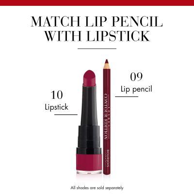 Actual product image Bourjois Rouge Velvet The Lipstick (10 Magni-fig)