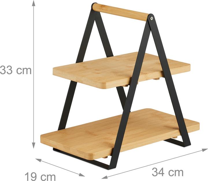 Actual product image Relaxdays Etagere