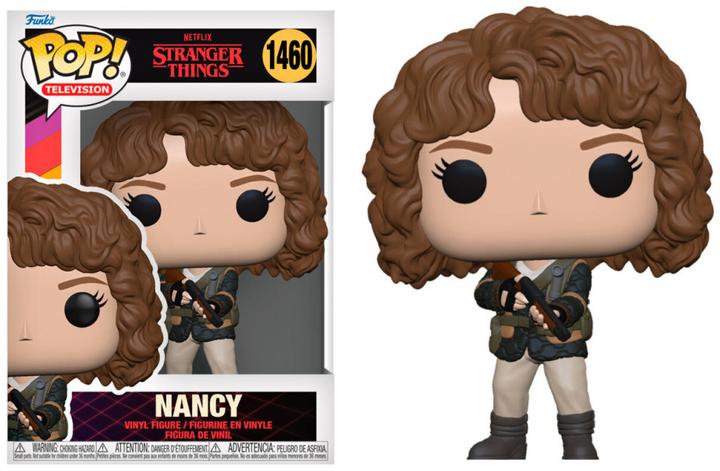 Immagine prodotto Funko Figura in vinile di Stranger Things POP! TV Cacciatrice Nancy con fucile 9 cm