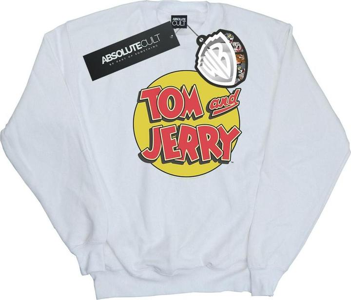 Actual product image Tom & Jerry Mens Circle Logo Sweatshirt (XXL)