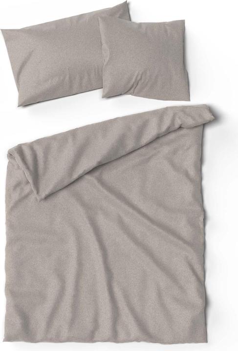 Produktbild Lotus Bettwaren Bettwäsche Flanell uni (Duvetbezug, 160 x 240 cm)